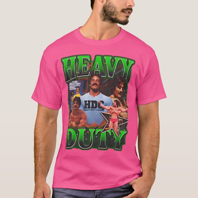 T-shirt Mike Mentzer, lourd devoir (Devant)