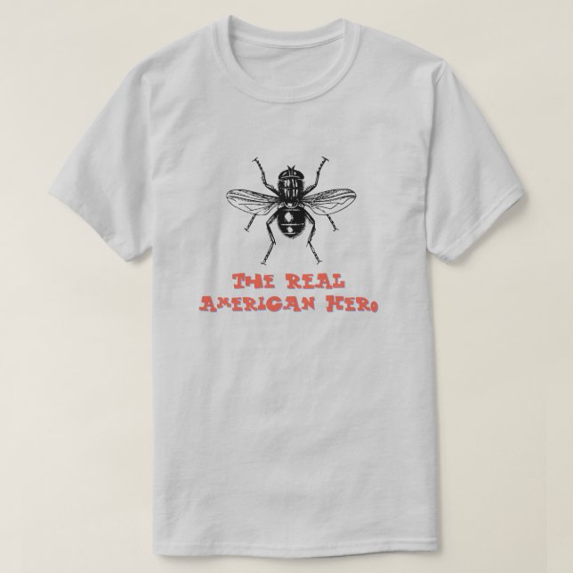 T-shirt Mike Pence Fly - Real American Hero (Design devant)