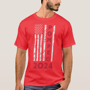 T-shirt Mike Pompeo 2024 Pompeo 2024 Président Républicain