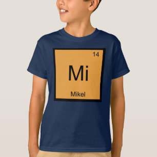 T-shirt Mikel Nom Chimie Élément Tableau Périodique