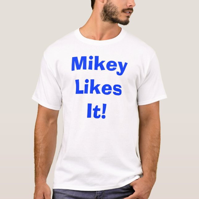 T-shirt Mikey l'aime ! (Devant)