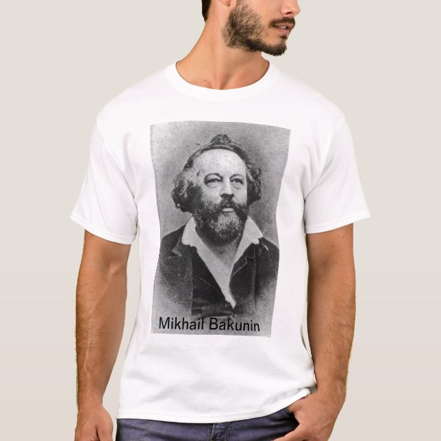 T-shirt Mikhail Bakunin (Devant)