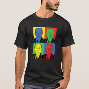 T-shirt Mikhail Gorbachev Retro Pop Art Tee Historique