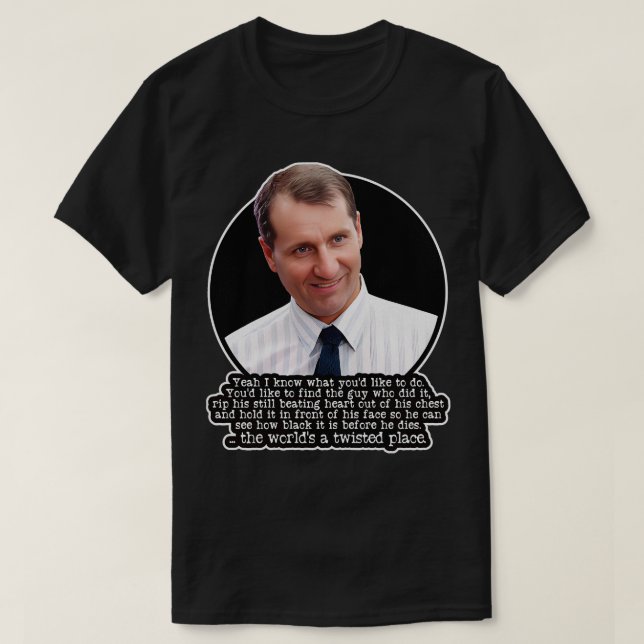 T-shirt Mikitas Manager Glen Twisted Place (Design devant)