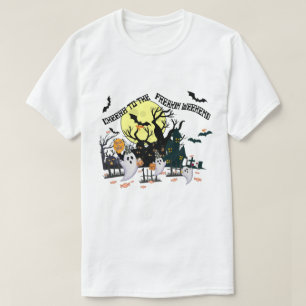 T-shirt Mikitiez applaudit weekendhalloween château dracul