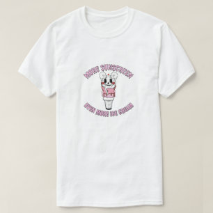 T-shirt Mikitiez cottoncandy glecream chaud soleil