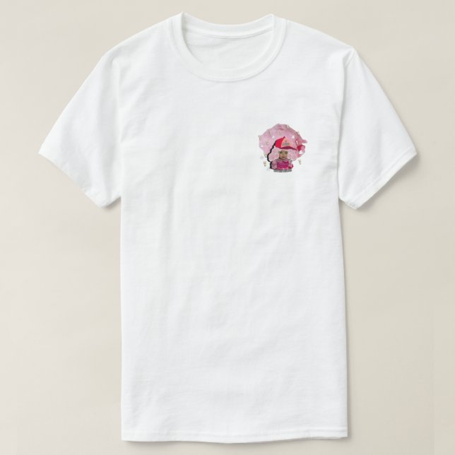T-shirt Mikitiez cottoncandy glecream chaud soleil (Design devant)