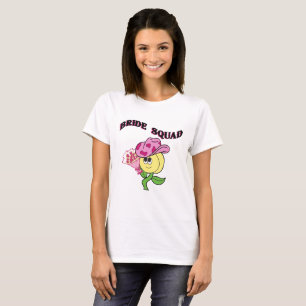T-shirt Mikitiez cowboy bridesquad june mariée