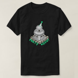 T-shirt Mikitiez entreprise agent de fête feu prêt