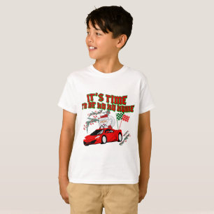 T-shirt Mikitiez ho ho santaclaus trainer à la maison