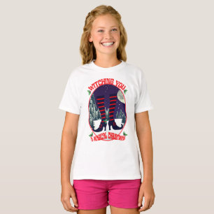 T-shirt Mikitiez sorcière magique sainte nuitdeNoël père N