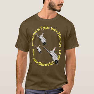 T-shirt Mikoyan-Gurevich MiG-21