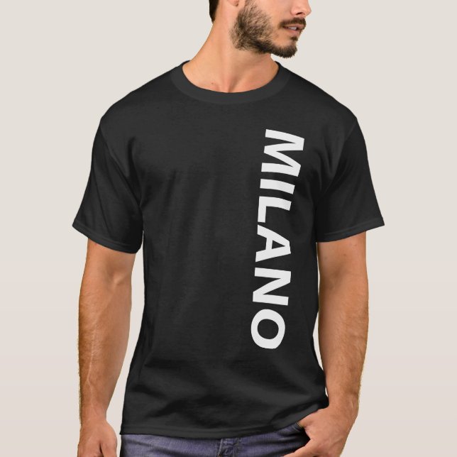 T-shirt Milan Milan Italie (Devant)