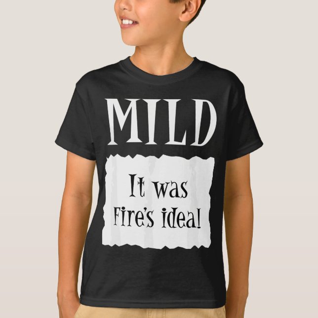 T-shirt MILD - Halloween Paquet chaud Costume Taco (Devant)