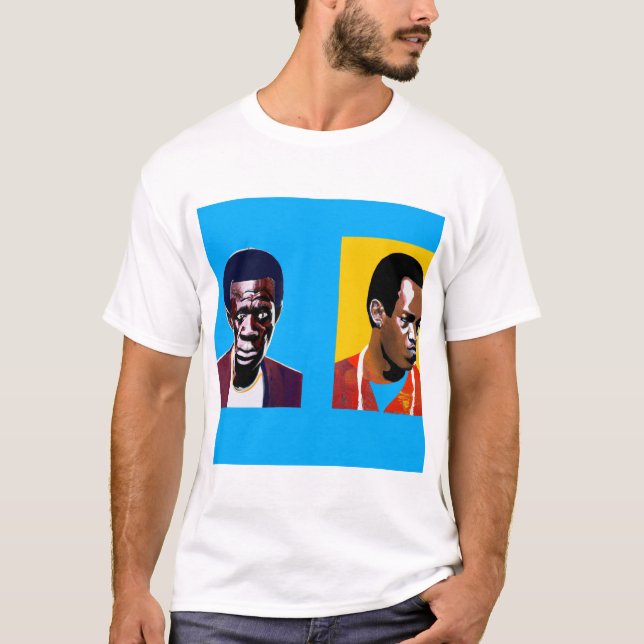 T-shirt Miles Davis et John Coltrane tee - shirt (Devant)