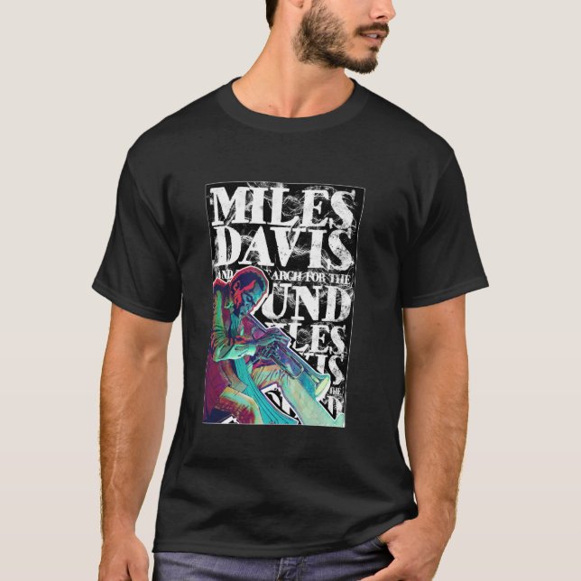 T-shirt Miles Davis et la recherche du son (Devant)