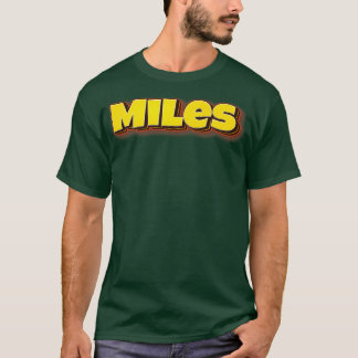 T-shirt Miles Mon Nom Est Miles