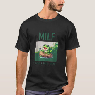 T-shirt MILF Man I Love Frogs Funny Humour Débardeur