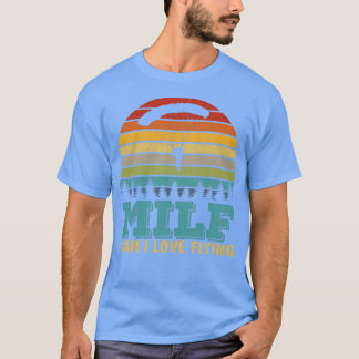 T-shirt Milf Man I Loying Flying Funny Parachuting Skydivi