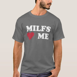 T-SHIRT MILFS "COEUR" JE