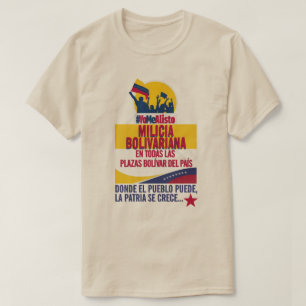 T-SHIRT MILICIA BOLIVARIANA