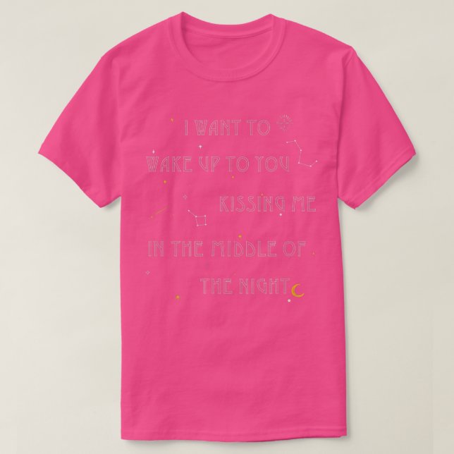 T-shirt Milieu De La Nuit (Design devant)