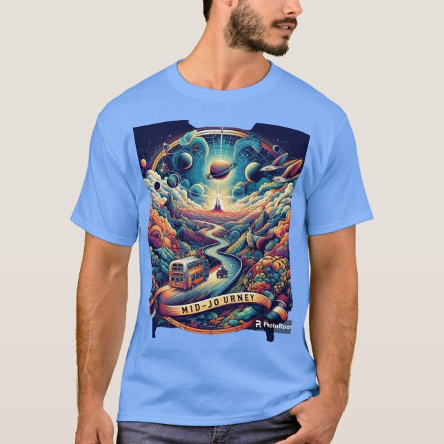 T-shirt Milieu du voyage (Devant)