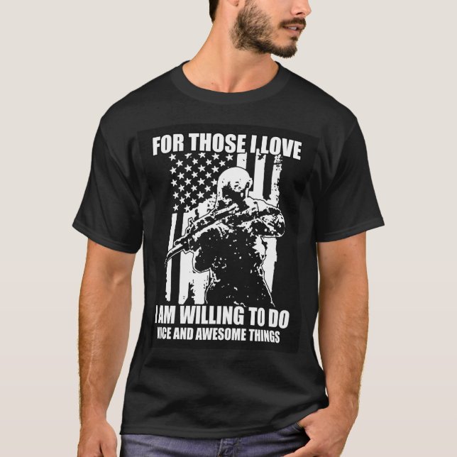 T-shirt Militaire (Devant)