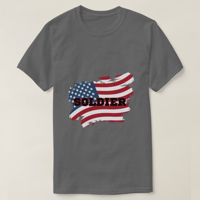 T-shirt Militaire (Design devant)