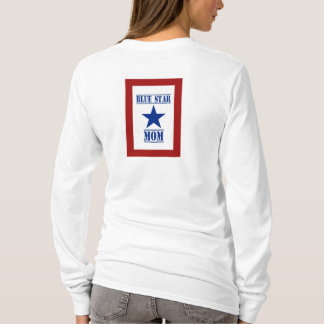 T-shirt Militaires de maman d'étoile bleue