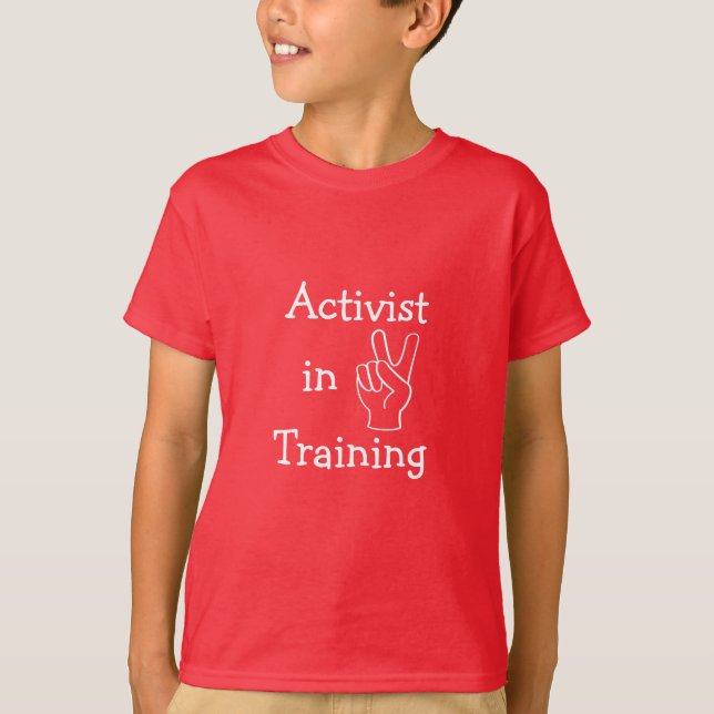 T-shirt Militant en formation (Devant)