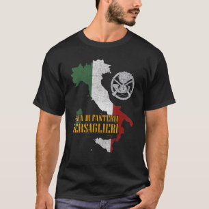 T-shirt Militar d'infanterie italienne de Bersaglieri