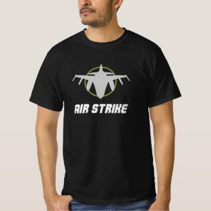 T-shirt Military Fighter Jet Air Strike