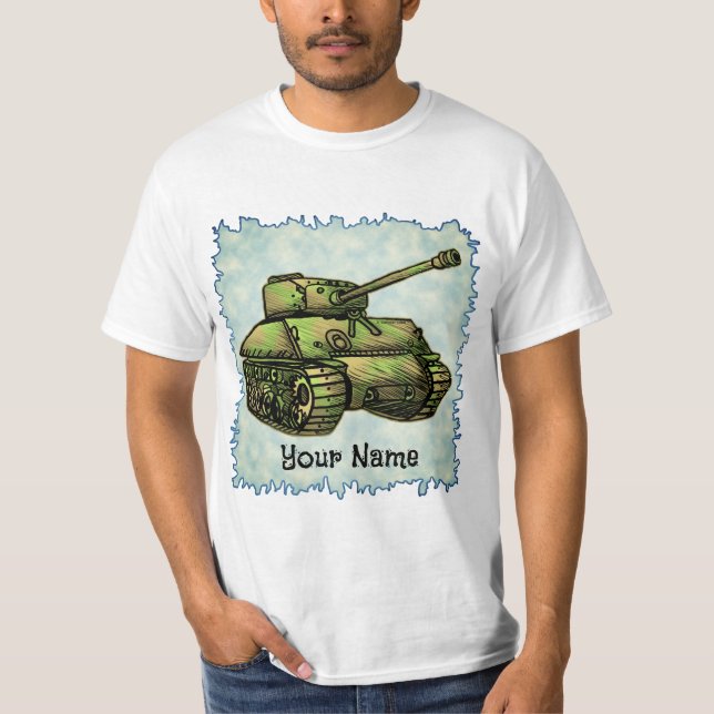 T-shirt Military Tank (Devant)