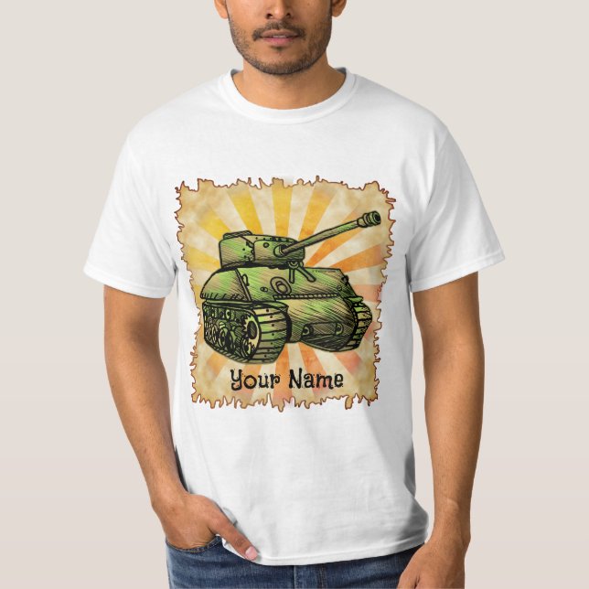 T-shirt Military Tank (Devant)