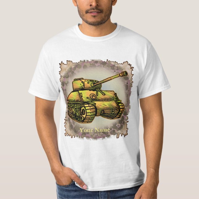 T-shirt Military Tank (Devant)