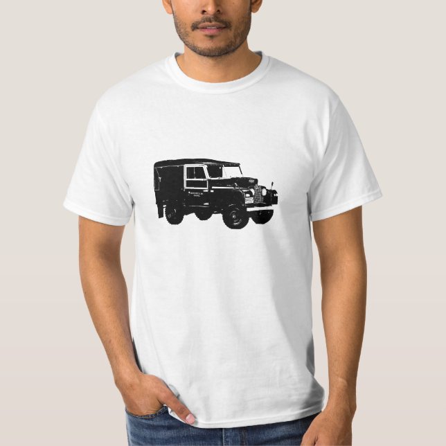 T-shirt Militer car (Devant)