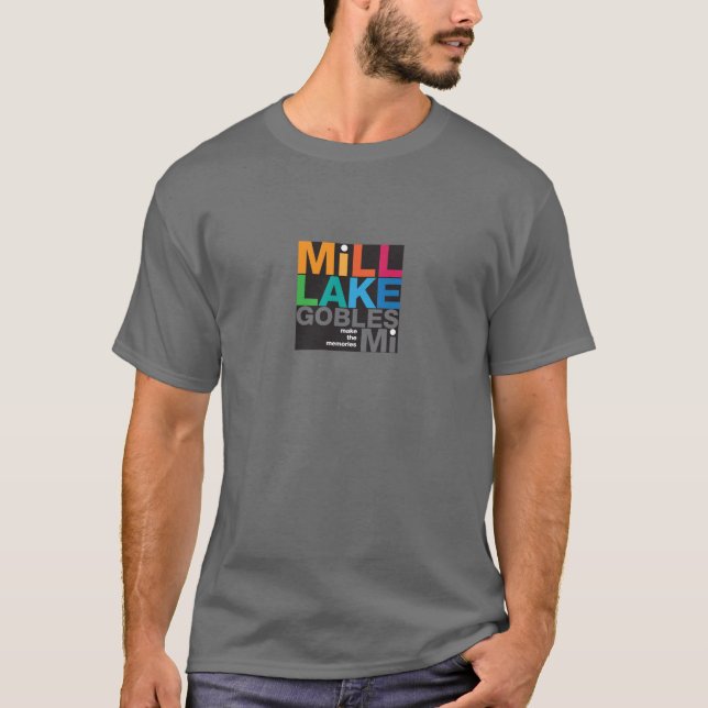 T-Shirt Mill Lake (Devant)