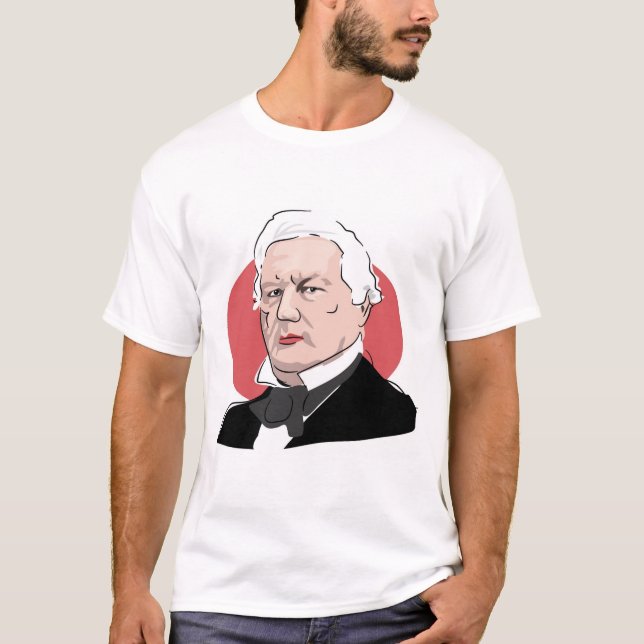T-shirt Millard Fillmore (Devant)
