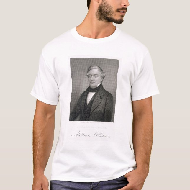 T-shirt Millard Fillmore, gravé par Thomas B. Welch (181 (Devant)