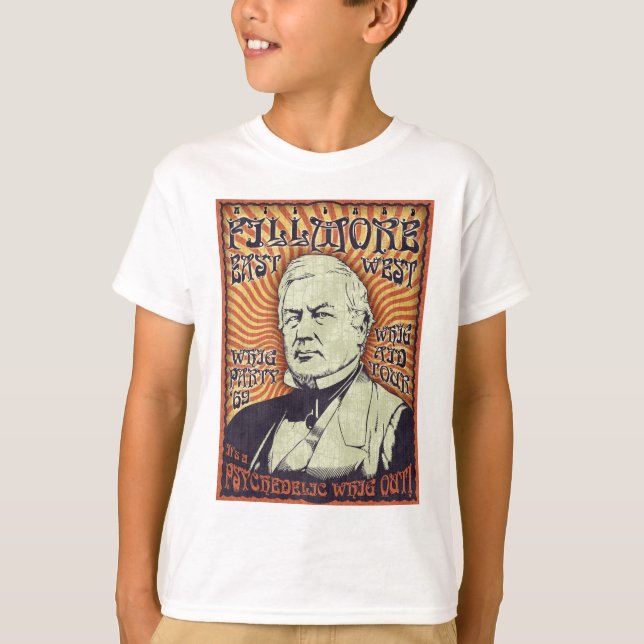 T-shirt Millard Fillmore - libéral ! (Devant)
