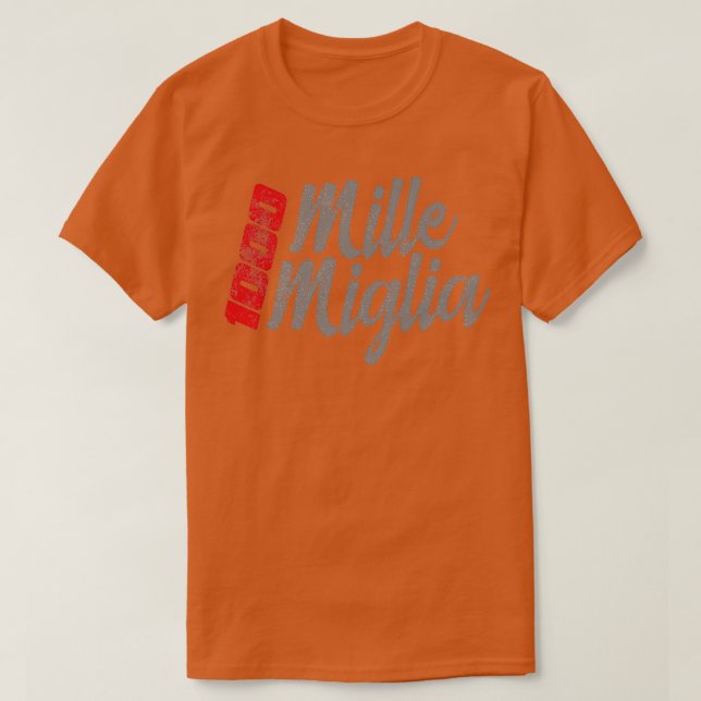 T-shirt Mille Miglia 1000 (Design devant)