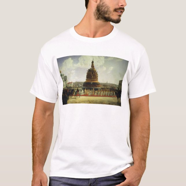 T-shirt Millénaire de la Russie (Devant)