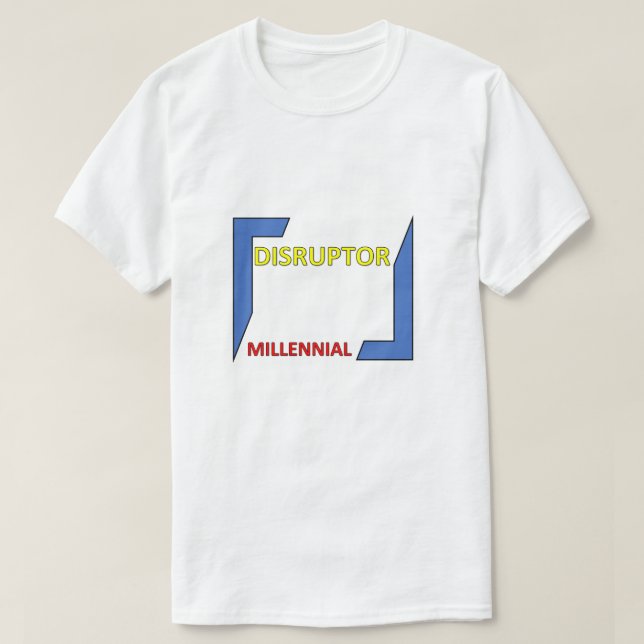 T-shirt MILLÉNIAL PERTURBANT (Design devant)