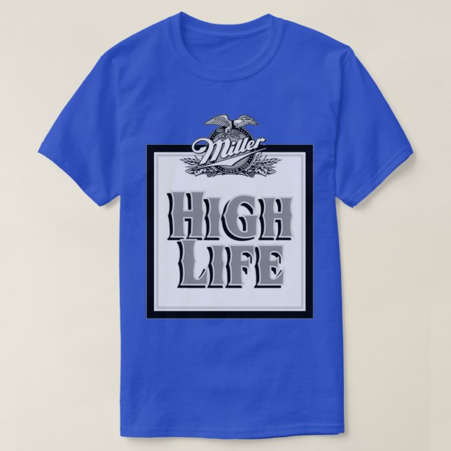 T-shirt Miller Brasserie High Life (Design devant)