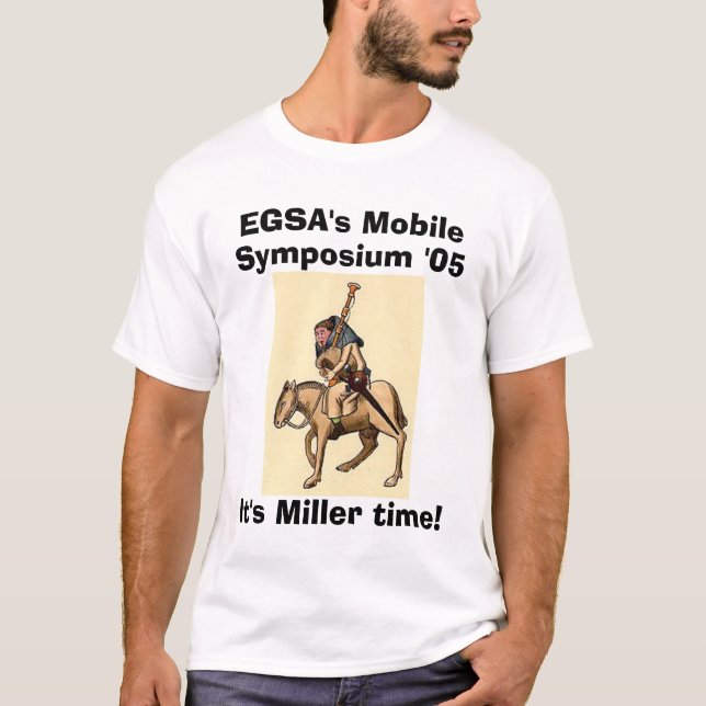 T-shirt miller, le mobile d'EGSA, le colloque '05, c'est (Devant)