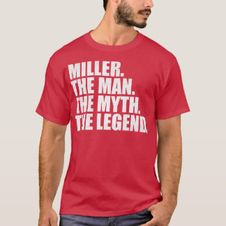T-shirt Miller Nom Miller prénom Miller