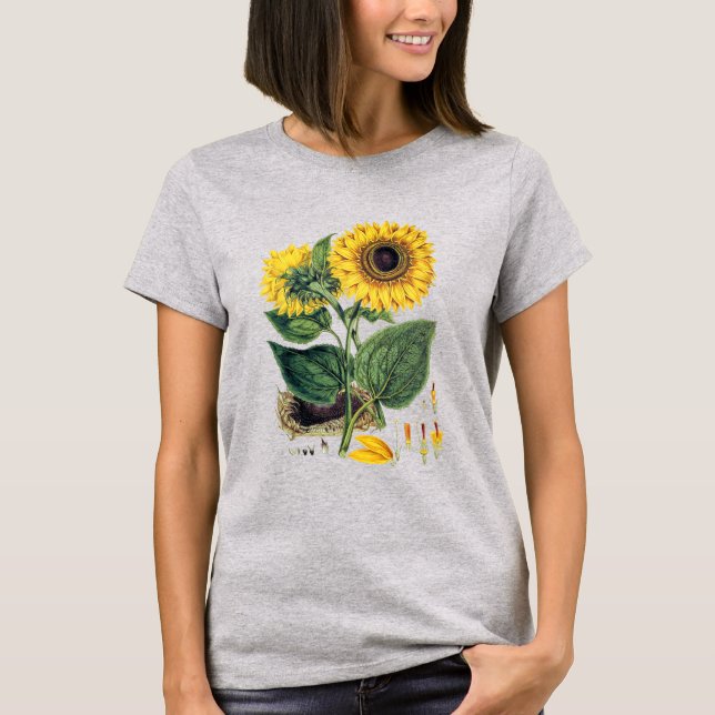 T-shirt Miller : Tournesol (Devant)