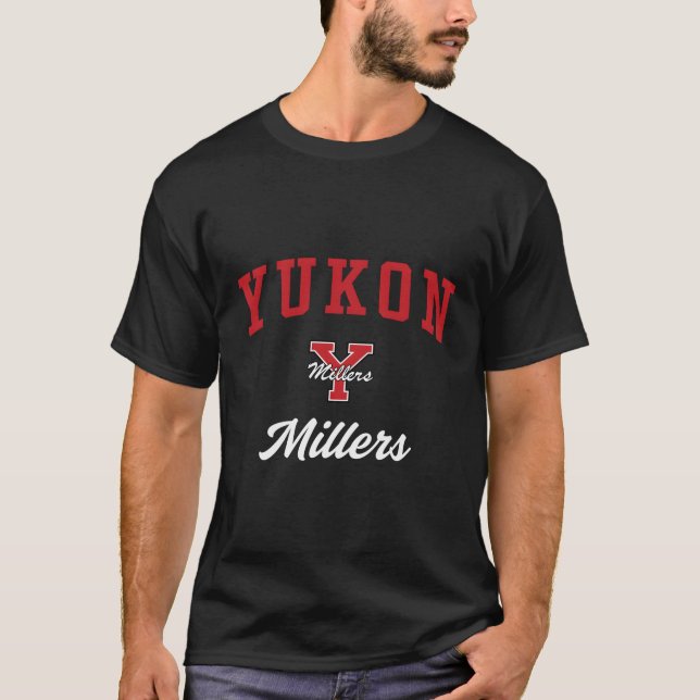 T-shirt Millers du secondaire du Yukon (Devant)