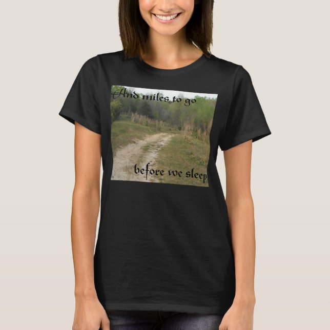 T-shirt Milles à aller chemises (Devant)